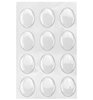 Epoxy DOT Stickers ovaal 25x18mm p/12st