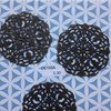 Filigraan 5.5cm p/st rond groot brons