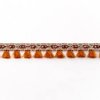 Lint bruin p/mtr Flosjesband mini  