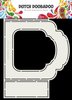 Card art label barok A5 p/st fold 