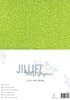 Glitterpapier groen A4 p/3vel 