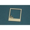 Chipboard raam love bovenop 5.5x6.5cm p/st