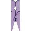 Knijper 3.5cm p/12st lila
