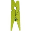 Knijper 3.5cm p/12st groen