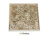 Ornament Alfabet klein box 10.5x10.5cm p/20st hout