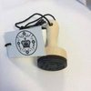 Stempel ronde kroon 3cm p/st hout