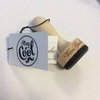 Stempel ronde  Stay cool 3cm p/st hout