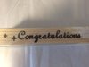 Stempel Congratulations 1.5x10cm p/st hout