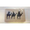 Stempel Drie Koningen 5x7cm p/st hout