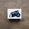 Stempel fototoestel p/st hout