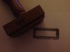 Stempel kader met rondingen buiten p/st hout