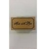 Stempel made with love 6.6x3.6cm p/st hout