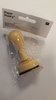 Stempel rond met plaklaag p/st hout