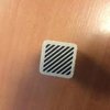 Stempel schuine streep 1.9x1.9cm p/st hout