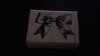 Stempel strik handmade 2x2cm p/st hout