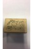 Stempel thinking of you kat 5x3.3cm p/st hout