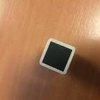 Stempel vierkant 1.9x1.9cm p/st hout