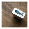 Stempel vis 2.6x1.3cm p/st hout