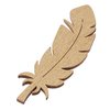 Veren goud 5cm p/3st Houten 