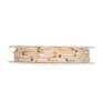 Ijzerdraad creme/goud p/mtr met pailletten smal 