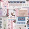 Inpakpapier home sweet stitch 70cm p/2mtr