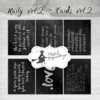 Journaling cards Vol.2 7.5x10cm p/6st