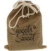 Jute zakken 15x20cm p/st Sweets 