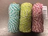 Katoenkoord blauw/lichtblauw/wit 3mm p/25mtr 