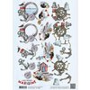 Knipvel A4 Maritime Zee elementen p/vel