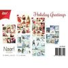 Knipvel A4 Happy Holidays p/12vel