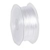 Lint wit zijdekoord rond 2mm p/5mtr