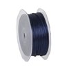 Lint zwart zijdekoord rond 2mm p/5mtr