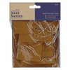 Envelop kraft japanse sluiting 7x13cm p/6st