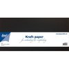 Karton zwart 15x30.5cm 300gr p/25vel kraftpapier