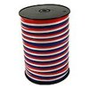 Krullint rood/wit/blauw 10mm p/10mtr