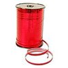 Krullint rood 4.8mm p/500mtr metallic