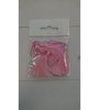 Kwast tassel 4.5cm p/5st lichtroze