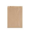 Papieren zakken 30x8x47cm p/25st bruin zijvouw