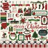 Stickers &#039;Twas The Night Before Christmas 30.5x30.5cm p/vel