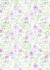 Papier nr.218 A4 Beautiful Flowers p/vel
