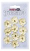 Bloemen creme 2.5cm p/10st
