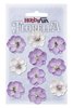 Bloemen paars 2.5cm p/10st