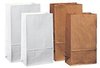 Zakken bruin 11x6x20.5cm p/500st blokbodem papier 