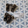Brons sluiting 2 delig met haak klein 2.3cm brons p/st
