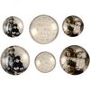 Cabochons kopenhagen stempel 18 + 25mm p/6st diverse maten 