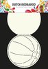 Card art Beach Ball A5 p/st