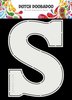 Card Art letter S A5 p/st
