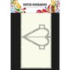 Card art hart Pop Up A4 p/st