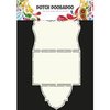 Card art Stencil vouwkaart A4 p/st