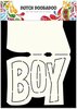 Card art tekst Boy A5 p/st